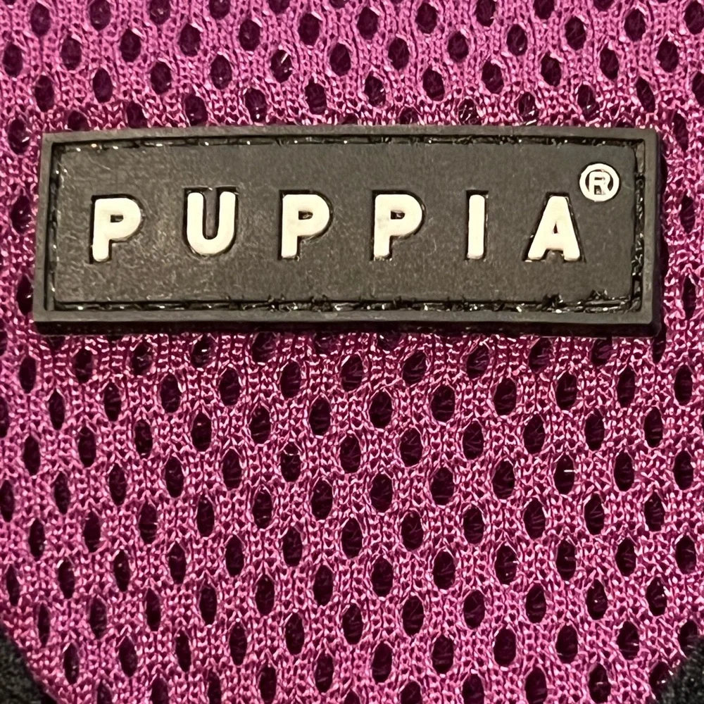 🌟NWT🌟 PUPPIA Soft Dog Harness in Purple and Black